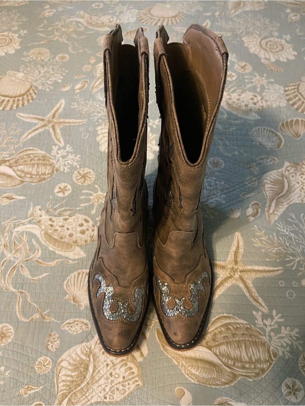 Pierre Dumas Kaylee Glitter Western Cowgirl Boots